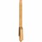 Ekena Millwork Bellingham Rough Sawn Timber Gable Bracket, Western Red Cedar, 48"W x 30"H x 2"D x 6"F, 15/12 Pitch GBW048X30X0206BEL00RWR - alternate 3